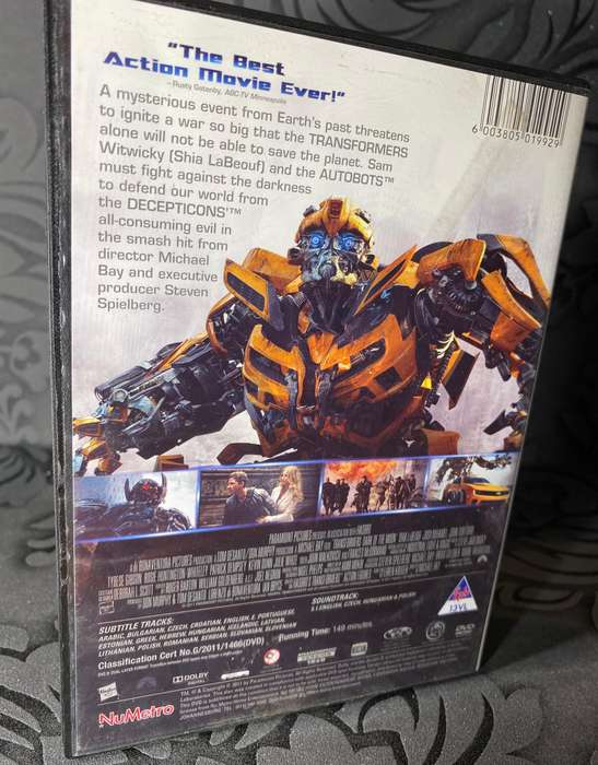 Transformers: Dark of the Moon (2011)  DVD | Age Restriction 13VL | Sci-Fi Action