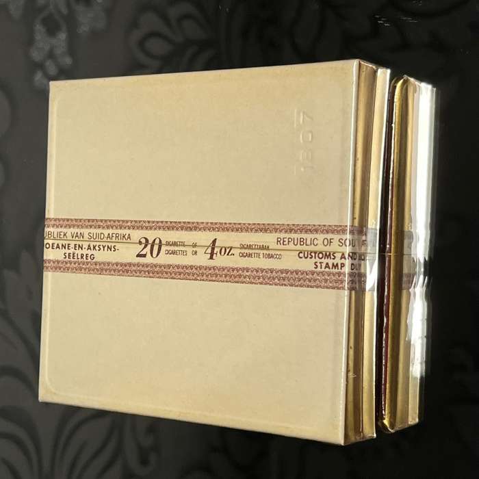 Vintage Dunhill Cigarettes Gift Set  Sealed 20s with 1971 Letter & Business Card