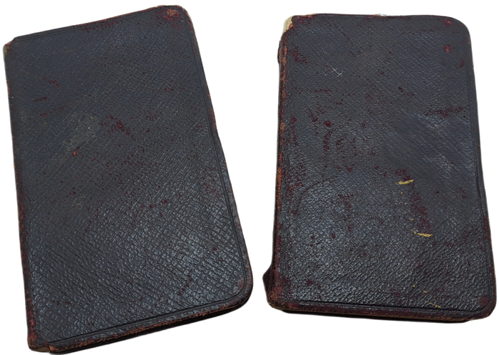 1904 Two Dutch Evangelische Psalm and Gezangen books- Boerwar-see History.