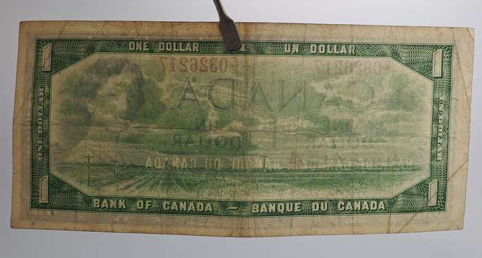 1954  Canada  1 Dollar - Elizabeth II without devil's face