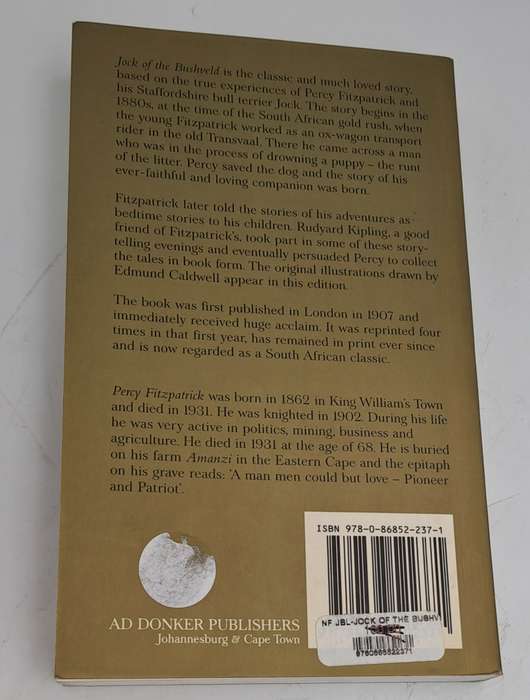 100 Year Celebration "Jock of the Bushveld" Centenary Edition 1907-2007
