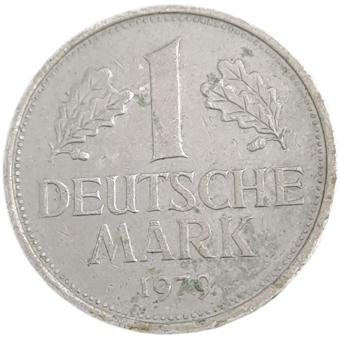 1979(G) Federal Republic of Germany 1 Mark coin