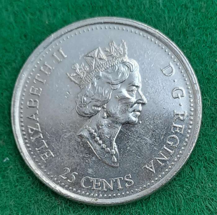 1999 Canada 25 Cents - Elizabeth II June