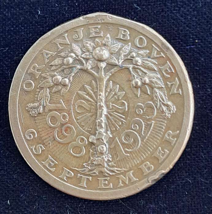 1898-1923 Netherlands Medal - Wilhelmina Silver Jubilee