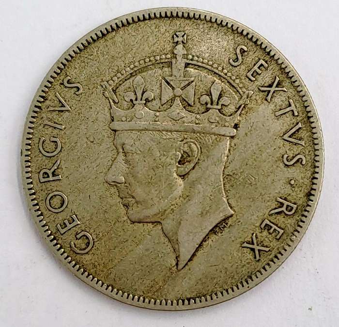 1950 East Africa 1 Shilling - George VI