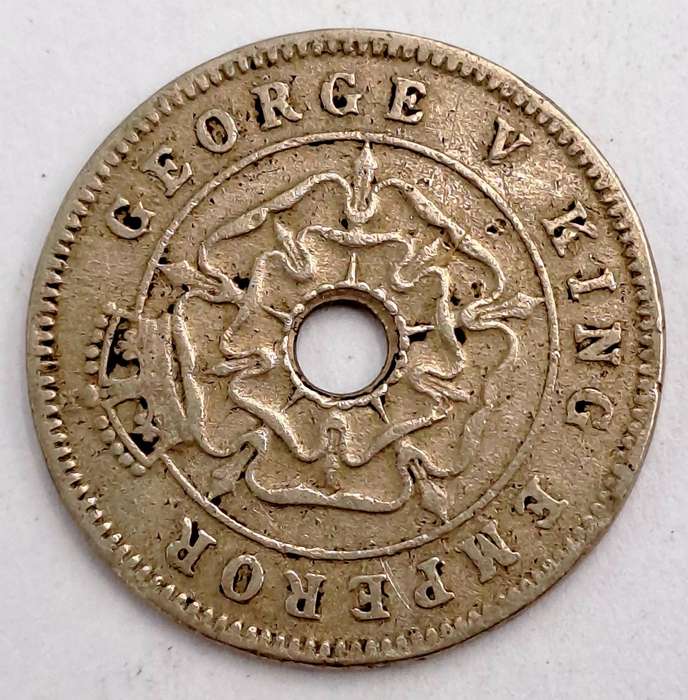 1934 Southern Rhodesia ½ Penny - George V