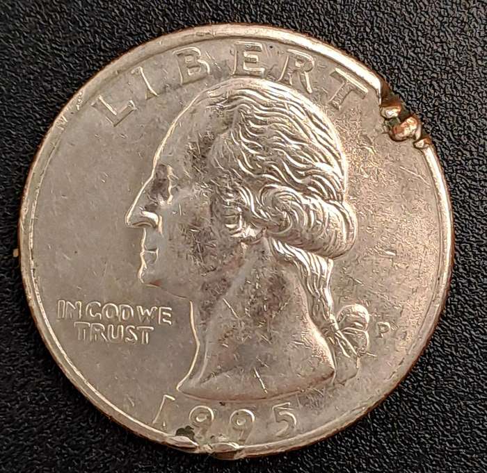 1995 United States of America ¼ Dollar "Washington Quarter"