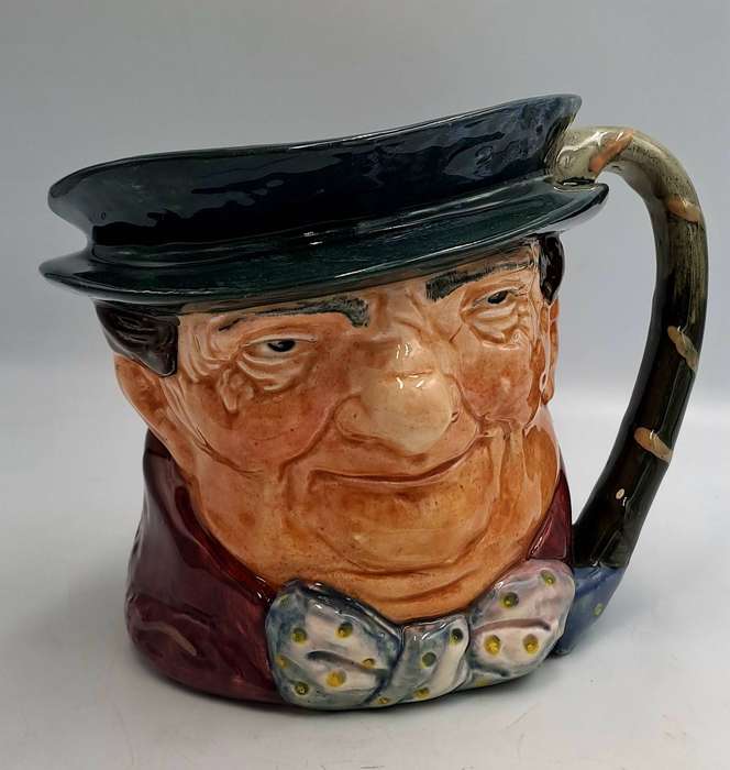 Vintage Large Royal Doulton Tony Weller Character Jug /Toby Jug