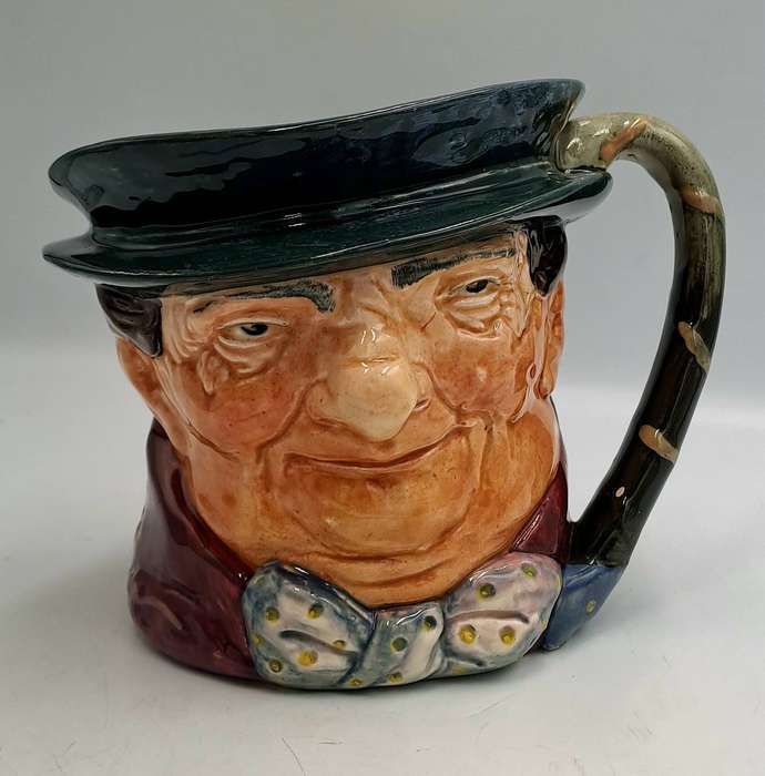 Vintage Large Royal Doulton Tony Weller Character Jug /Toby Jug