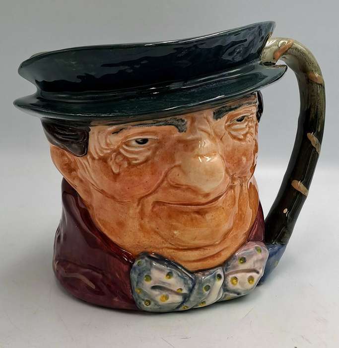 Vintage Large Royal Doulton Tony Weller Character Jug /Toby Jug