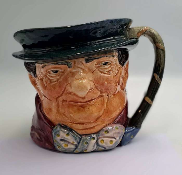 Vintage Large Royal Doulton Tony Weller Character Jug /Toby Jug