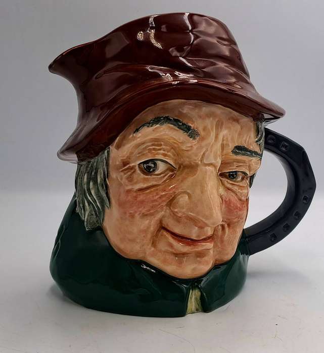 1951 Large Royal Doulton Uncle Tom Cobbleigh D6337 Character Jug /Toby Jug -small chip on inside rim