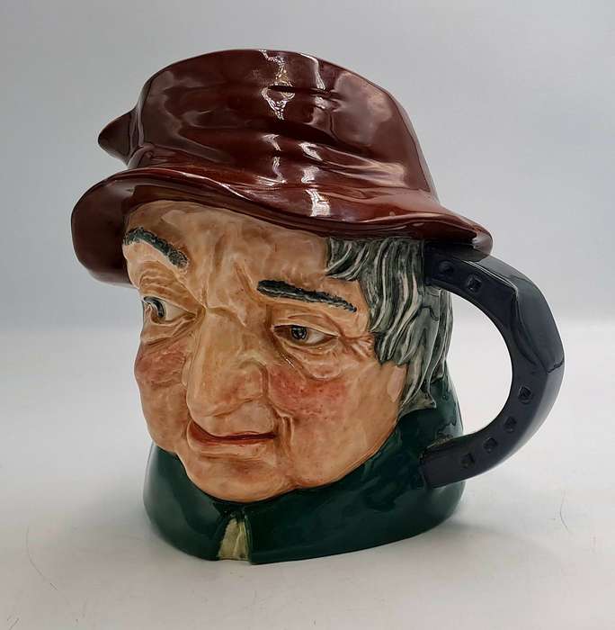 1951 Large Royal Doulton Uncle Tom Cobbleigh D6337 Character Jug /Toby Jug -small chip on inside rim