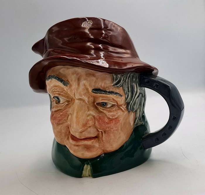 1951 Large Royal Doulton Uncle Tom Cobbleigh D6337 Character Jug /Toby Jug -small chip on inside rim