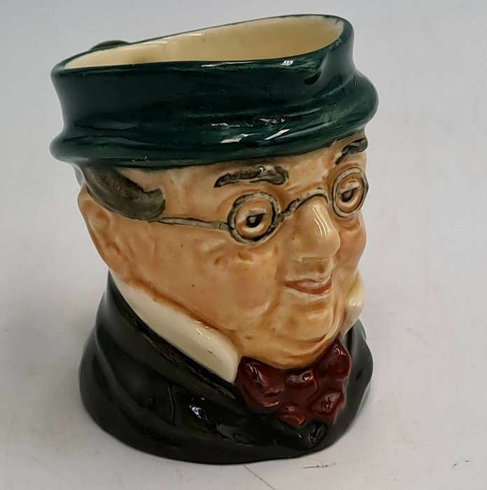 Small Vintage Royal Doulton Mr Pickwick Character Mug /Toby Jug
