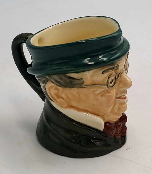 Small Vintage Royal Doulton Mr Pickwick Character Mug /Toby Jug