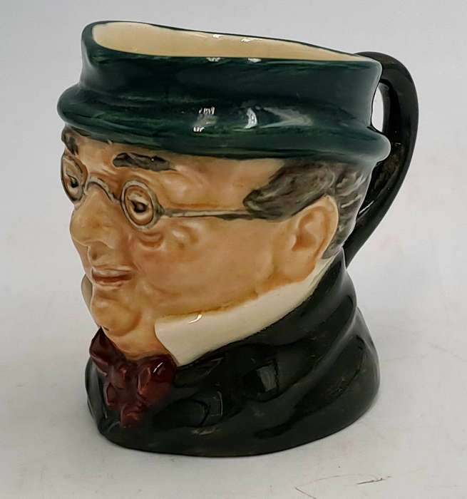 Small Vintage Royal Doulton Mr Pickwick Character Mug /Toby Jug
