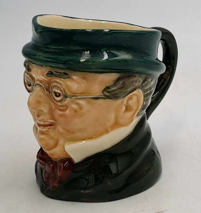 Small Vintage Royal Doulton Mr Pickwick Character Mug /Toby Jug