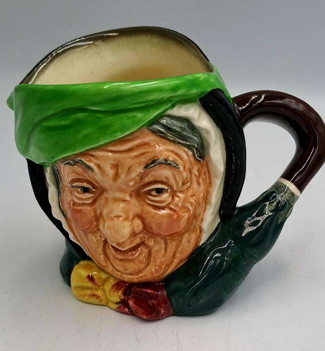 Small Vintage Royal Doulton Sairey Gamp Character Mug /Toby Jug