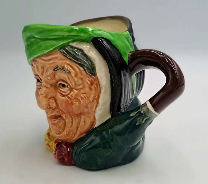 Small Vintage Royal Doulton Sairey Gamp Character Mug /Toby Jug