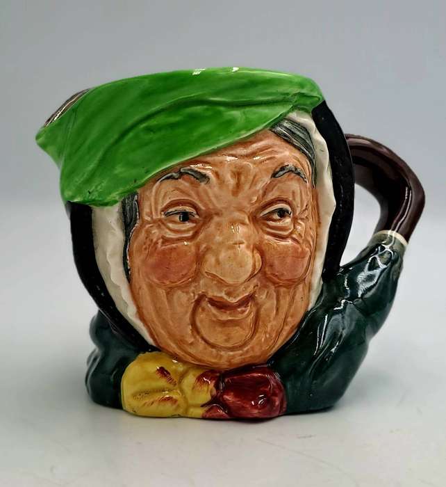 Small Vintage Royal Doulton Sairey Gamp Character Mug /Toby Jug