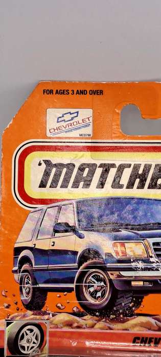 1997 Chevrolet Corvette Matchbox  no 85 of 100 worldwide wheels series Mattel Wheels