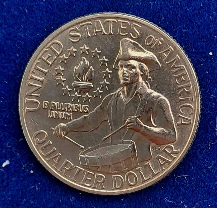 1976 United States ¼ Dollar "Washington Quarter" Bicentennial