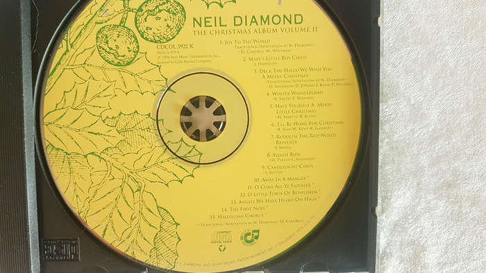Original CD Neil Diamond Christmas Album Volume 11-1994