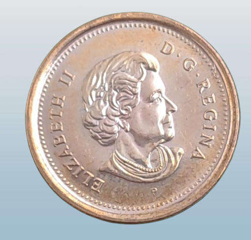 2005 Canada 1 Cent - Elizabeth II 4th portrait, magnetic-UNCirculated