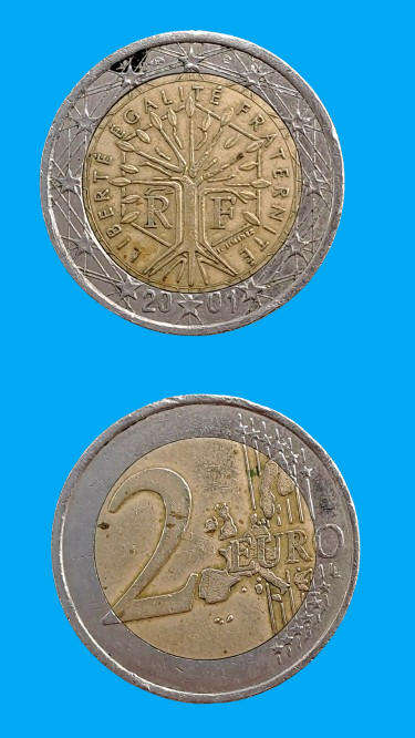 2001 France 2 Euro Coin