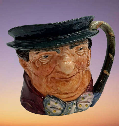 Vintage Large Royal Doulton Tony Weller Character Jug /Toby Jug