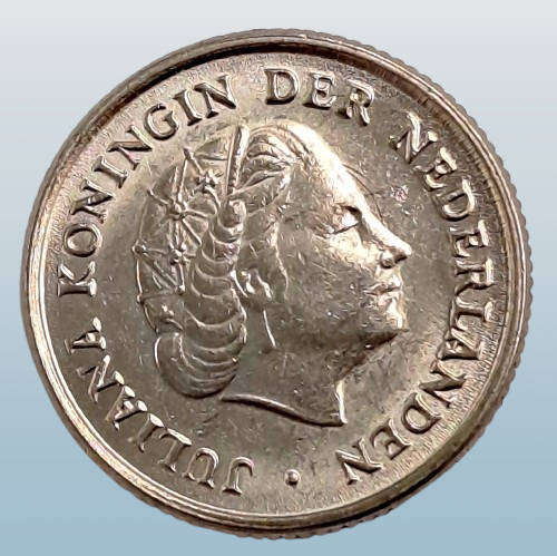 1968 Netherlands 10 Cents - Juliana