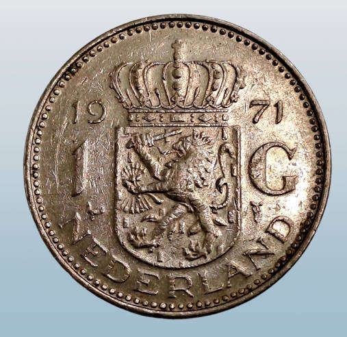 1971 Netherlands 1 Gulden - Juliana