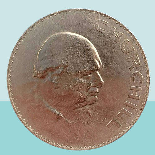 1965 United Kingdom 1 Crown - Elizabeth II Churchill