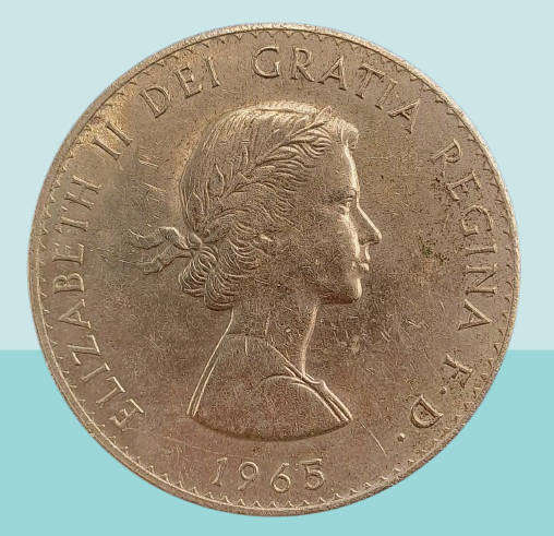 1965 United Kingdom 1 Crown - Elizabeth II Churchill