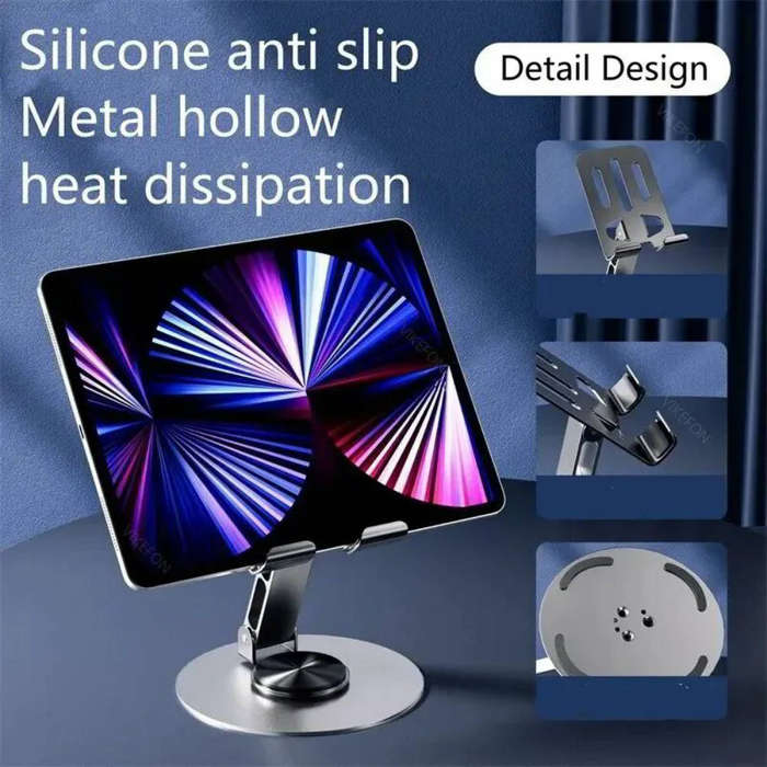 360° Rotating All-Metal Phone & Tablet Stand