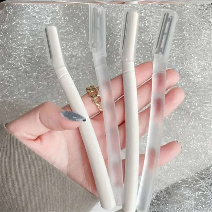 Eyebrow Trimming Scissors & Razor Set - 3 Piece
