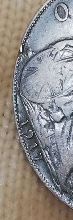 The beautiful 1917 'dark' Penny