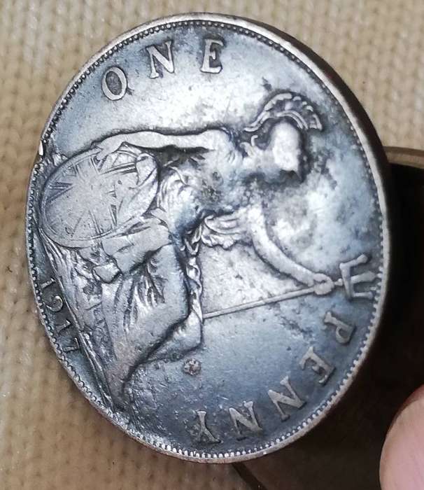 The beautiful 1917 'dark' Penny