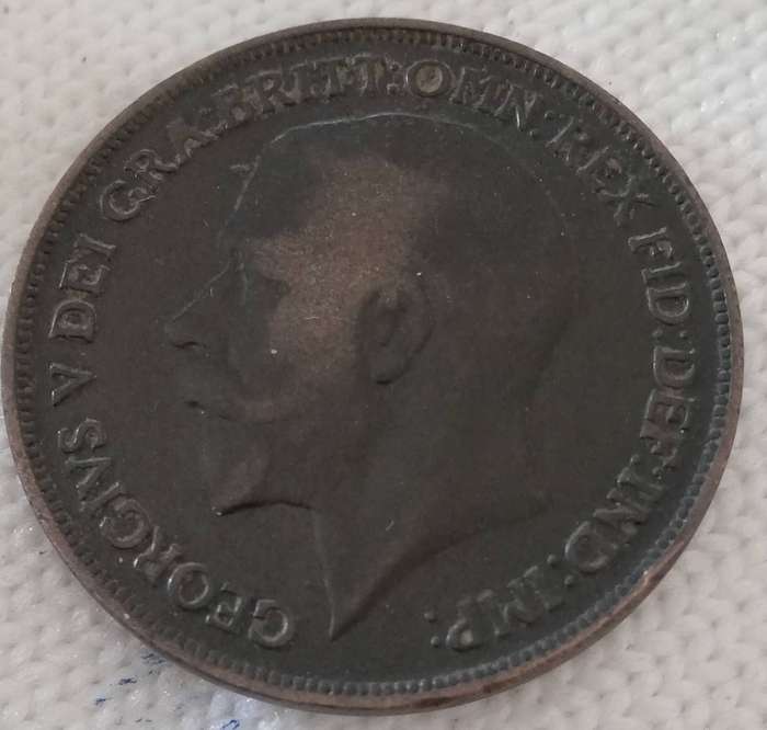The beautiful 1917 'dark' Penny