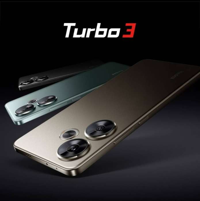 Xiaomi Redmi Turbo 3, 12GB+256GB, 6.67 inch Xiaomi HyperOS Snapdragon 8s Gen 3 Octa Core 3.0GHz, NFC
