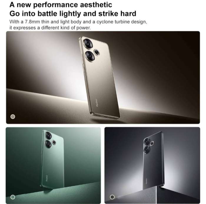 Xiaomi Redmi Turbo 3, 12GB+256GB, 6.67 inch Xiaomi HyperOS Snapdragon 8s Gen 3 Octa Core 3.0GHz, NFC