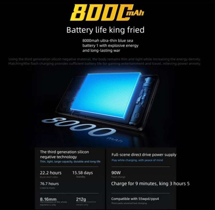 vivo iQOO Z10 Turbo+, 12GB+512GB, Screen Fingerprint, 6.78 inch Android 15 OriginOS 5 Dimensity 9400