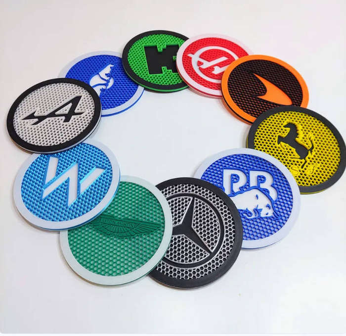F1 Team Coasters