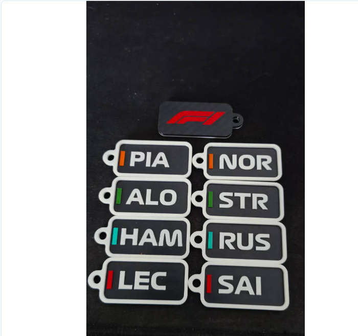 F1 Start Light Key Holder Set