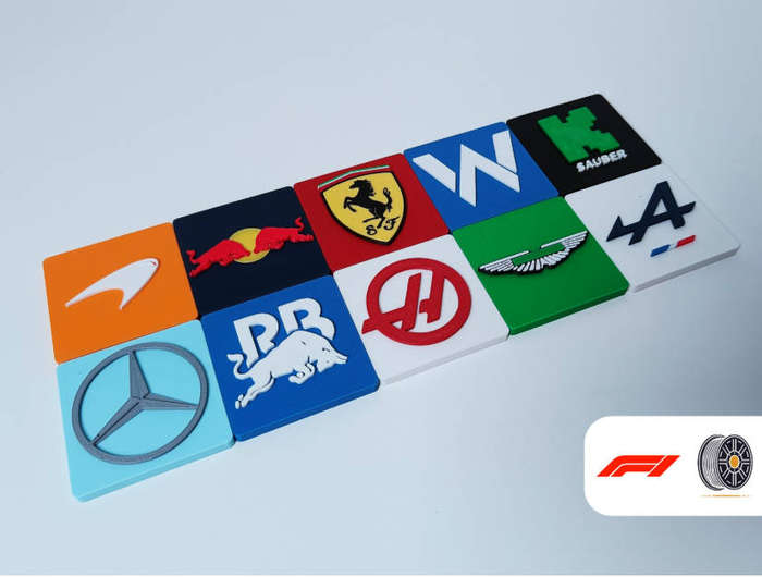 F1 Speed Champions Mount | All Team Logos avaliable