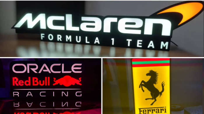 Formula One Team Lightboxes  All 10 Teams Available