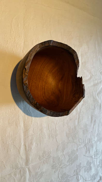 Teak Drinking Bowl Small