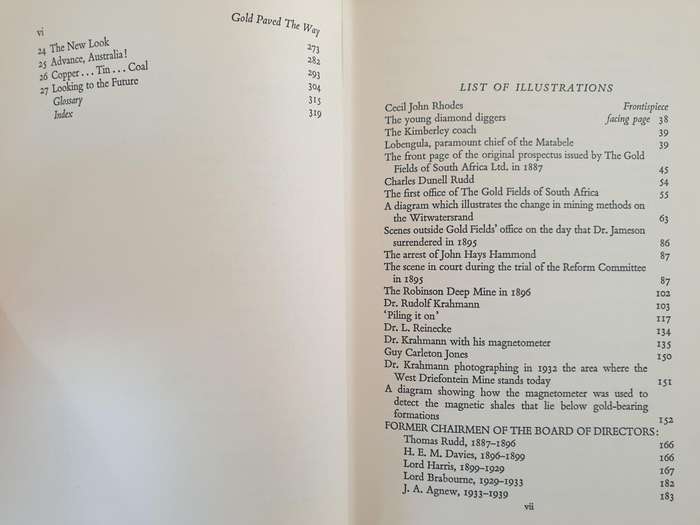A P Cartwright : "Gold Paved the Way" (First Edition)
