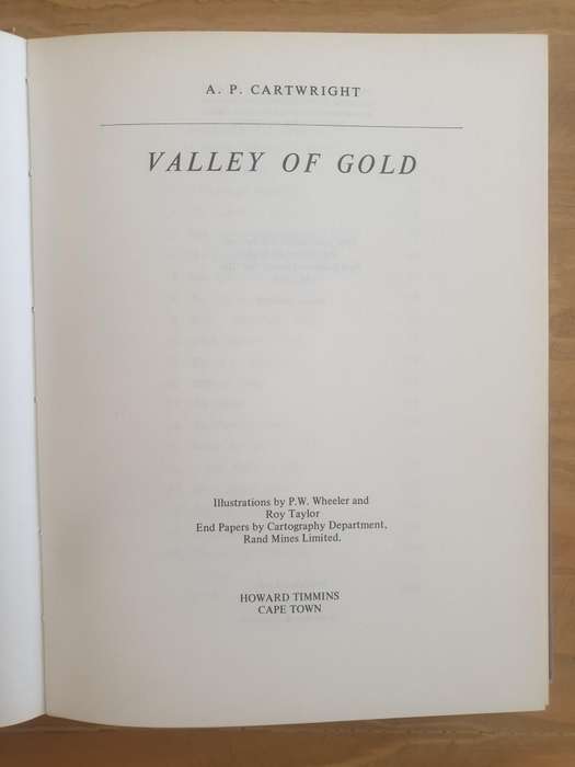 A P Cartwright : "Valley of Gold" (Revised Third Edition)